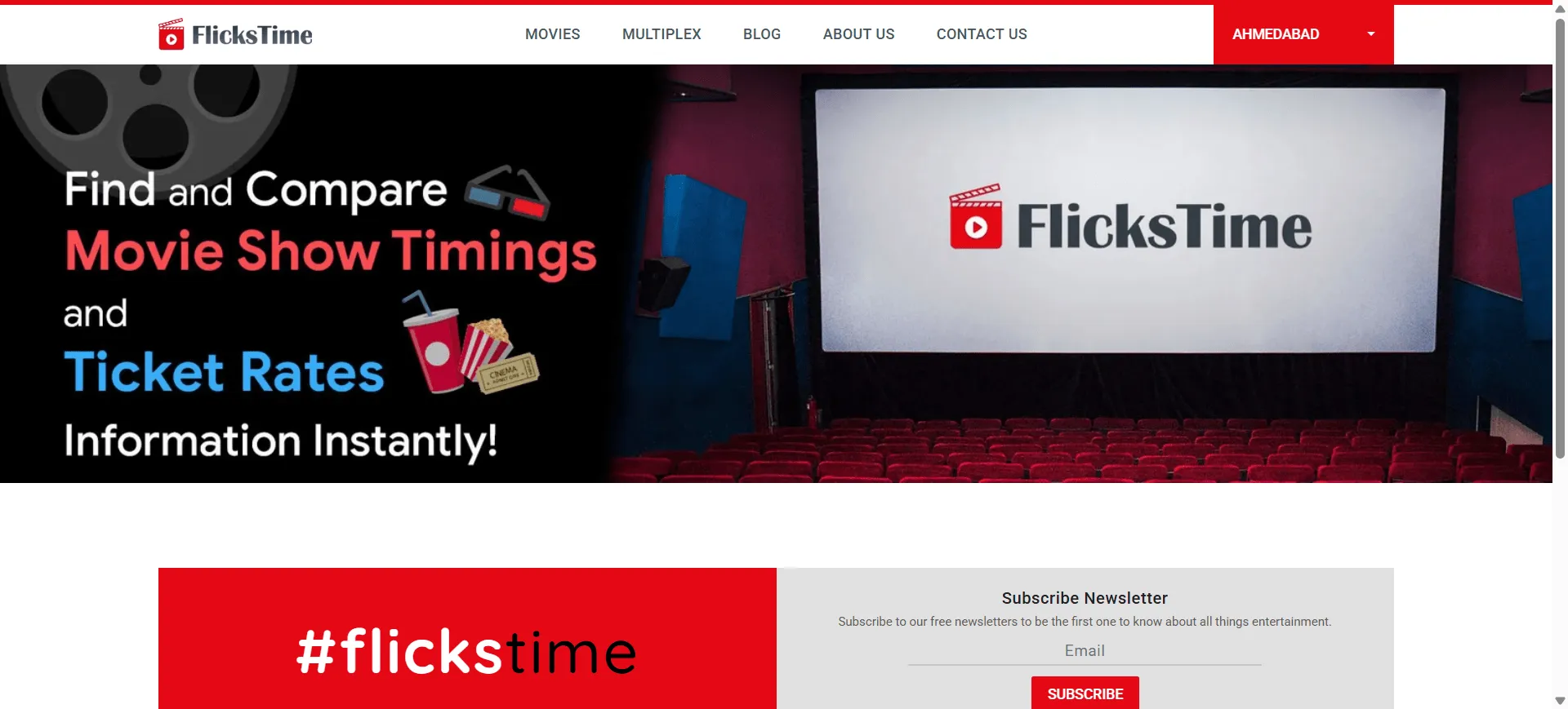 Flickstime - Movie & Cinema Information Platform